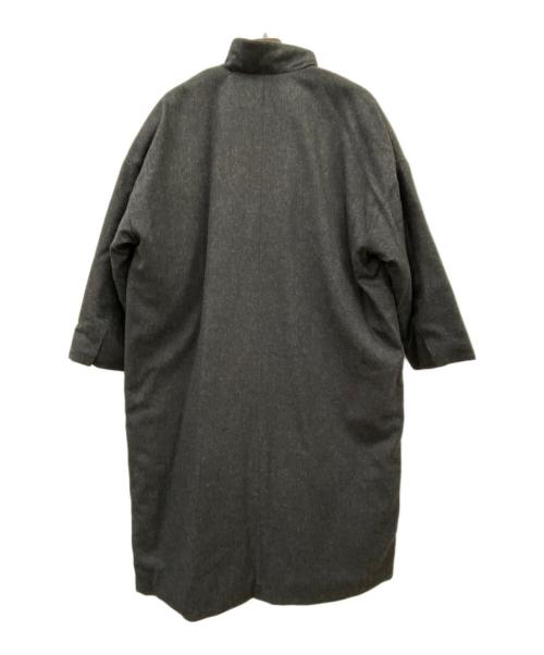 solamonat poche（ソラモナ ポッシェ）solamonat poche (ソラモナ ポッシェ) 中綿コート グレー サイズ:freeの古着・服飾アイテム