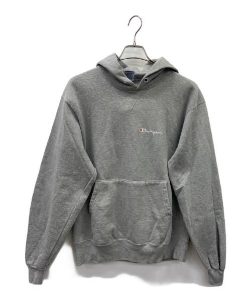 Champion（チャンピオン）Champion (チャンピオン) Champion　プルオーバーパーカー グレー サイズ:Ｌの古着・服飾アイテム