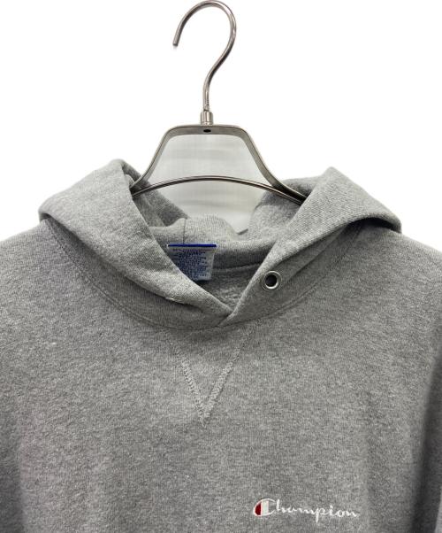 Champion（チャンピオン）Champion (チャンピオン) Champion　プルオーバーパーカー グレー サイズ:Ｌの古着・服飾アイテム