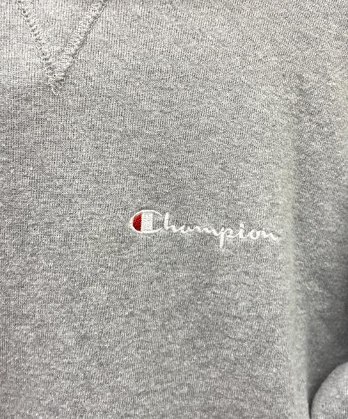 Champion（チャンピオン）Champion (チャンピオン) Champion　プルオーバーパーカー グレー サイズ:Ｌの古着・服飾アイテム
