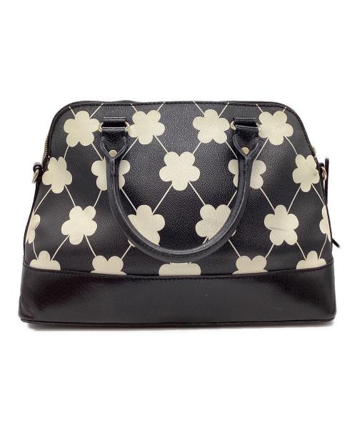Kate Spade（ケイトスペード）Kate Spade (ケイトスペード) Kate Spade　2WAYバッグ ブラック×ホワイトの古着・服飾アイテム