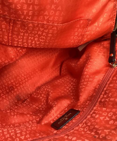 Kate Spade（ケイトスペード）Kate Spade (ケイトスペード) Kate Spade　2WAYバッグ ブラック×ホワイトの古着・服飾アイテム