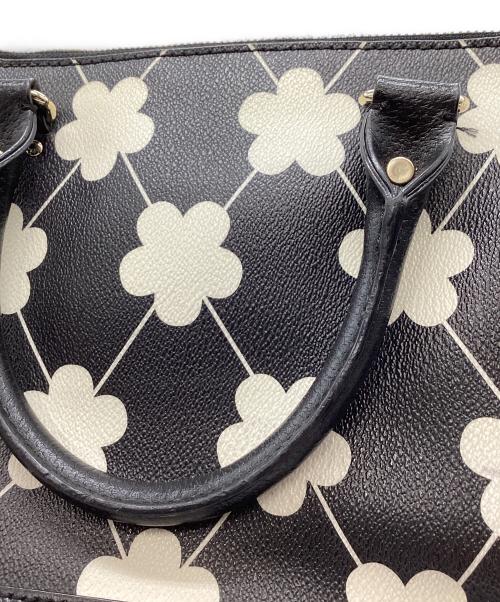 Kate Spade（ケイトスペード）Kate Spade (ケイトスペード) Kate Spade　2WAYバッグ ブラック×ホワイトの古着・服飾アイテム