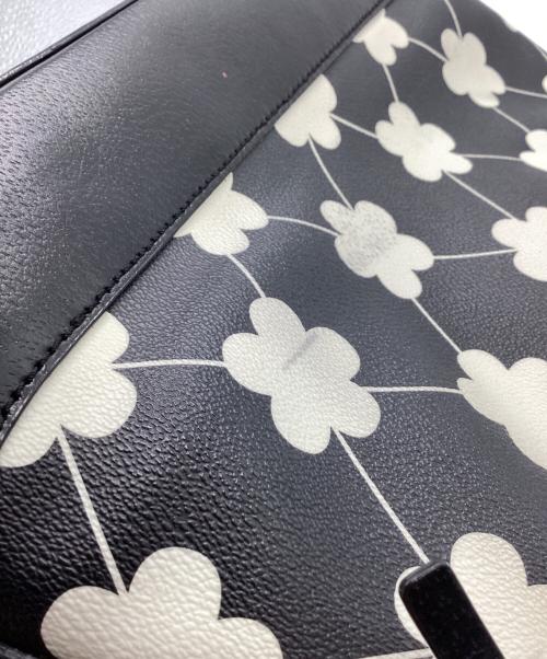 Kate Spade（ケイトスペード）Kate Spade (ケイトスペード) Kate Spade　2WAYバッグ ブラック×ホワイトの古着・服飾アイテム