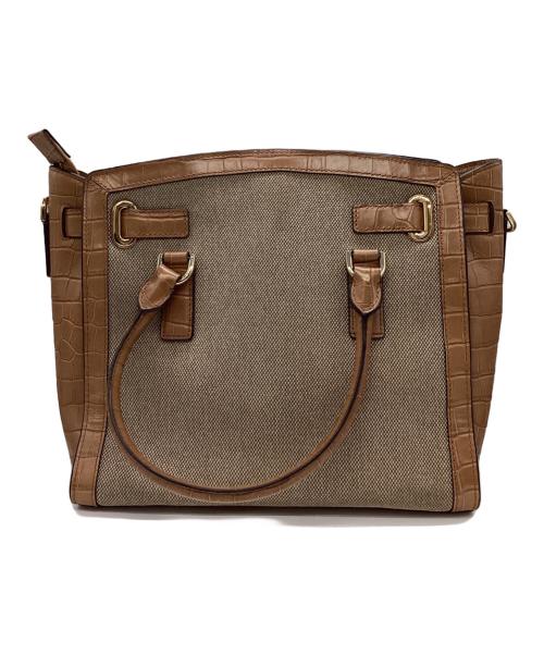 MICHAEL KORS（マイケルコース）MICHAEL KORS (マイケルコース) MICHAEL KORS　2WAYバッグ ベージュの古着・服飾アイテム