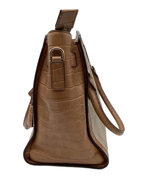 MICHAEL KORS（マイケルコース）MICHAEL KORS (マイケルコース) MICHAEL KORS　2WAYバッグ ベージュの古着・服飾アイテム