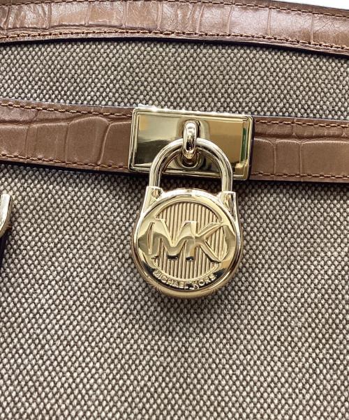 MICHAEL KORS（マイケルコース）MICHAEL KORS (マイケルコース) MICHAEL KORS　2WAYバッグ ベージュの古着・服飾アイテム