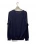 Salvatore Ferragamo (サルヴァトーレ フェラガモ) Salvatore Ferragamo　薄手ニット ブラック×グレー サイズ:XL：10000円