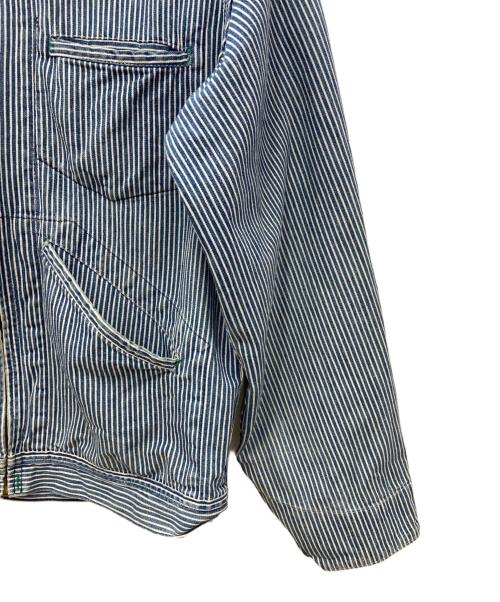 OSH KOSH B'gosh（オシュコシュ ビゴッシュ）OSH KOSH B'gosh (オシュコシュ ビゴッシュ) ワークジャケット ブルー×ホワイト サイズ:40の古着・服飾アイテム