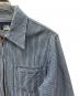 中古・古着 OSH KOSH B'gosh (オシュコシュ ビゴッシュ) ワークジャケット ブルー×ホワイト サイズ:40：12000円