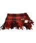 Vivienne Westwood (ヴィヴィアンウエストウッド) Vivienne Westwood　チェックストール レッド×ブラック：4500円