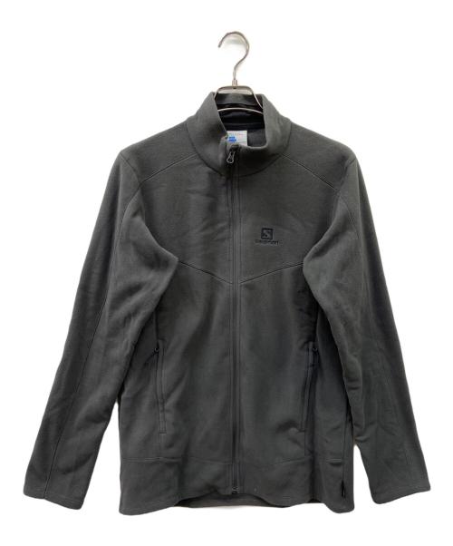 SALOMON（サロモン）SALOMON (サロモン) SALOMON　フリースジャケット グレー サイズ:Lの古着・服飾アイテム