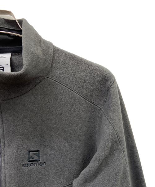 SALOMON（サロモン）SALOMON (サロモン) SALOMON　フリースジャケット グレー サイズ:Lの古着・服飾アイテム