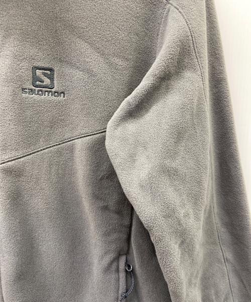 SALOMON（サロモン）SALOMON (サロモン) SALOMON　フリースジャケット グレー サイズ:Lの古着・服飾アイテム