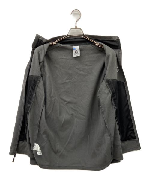 SALOMON（サロモン）SALOMON (サロモン) SALOMON　フリースジャケット グレー サイズ:Lの古着・服飾アイテム