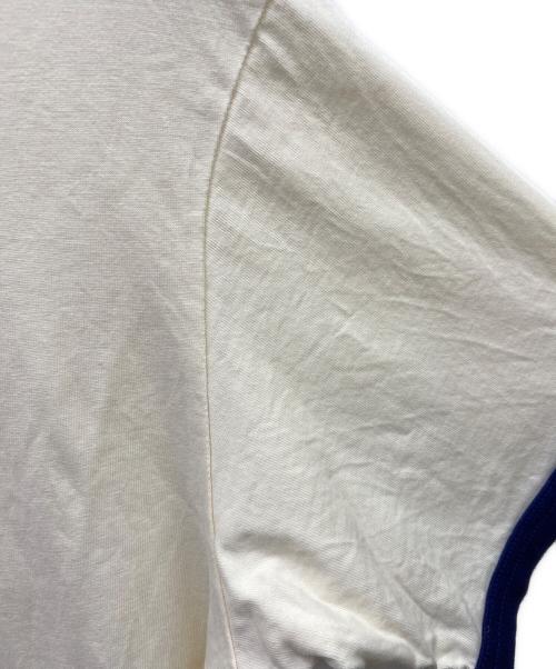 Onitsuka Tiger（オニツカタイガー）Onitsuka Tiger (オニツカタイガー) 半袖カットソー アイボリー サイズ:Lの古着・服飾アイテム