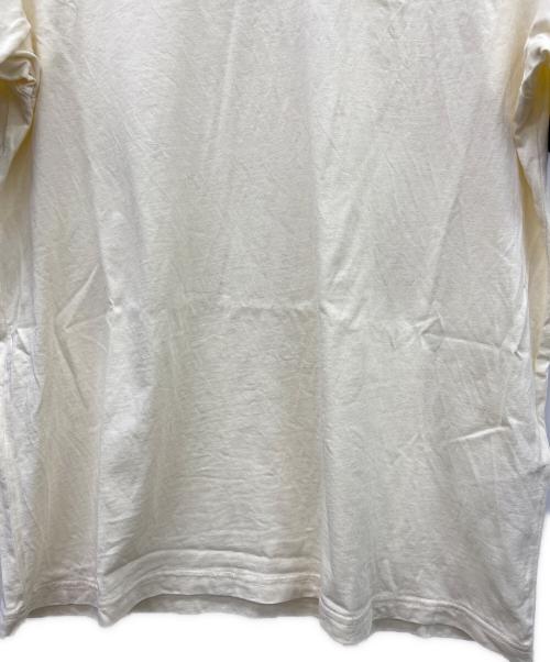 Onitsuka Tiger（オニツカタイガー）Onitsuka Tiger (オニツカタイガー) 半袖カットソー アイボリー サイズ:Lの古着・服飾アイテム