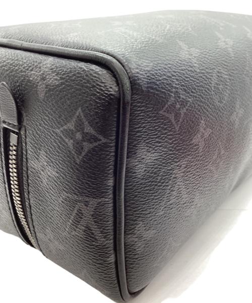 LOUIS VUITTON（ルイ ヴィトン）LOUIS VUITTON (ルイ ヴィトン) LOUIS VUITTON　モノグラム・エクリプス　ロッカー ドップ・キット　セカンドバッグ ブラック×グレーの古着・服飾アイテム