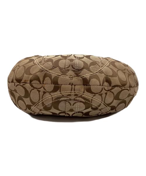 COACH（コーチ）COACH (コーチ) COACH　ワンショルダーバッグ ベージュ×ホワイトの古着・服飾アイテム