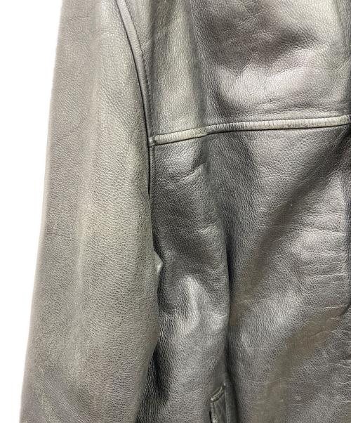 DOCKERS（ドッカーズ）DOCKERS (ドッカーズ) レザージャケット ブラック サイズ:サイズ不明の古着・服飾アイテム