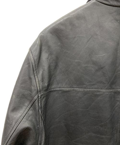 DOCKERS（ドッカーズ）DOCKERS (ドッカーズ) レザージャケット ブラック サイズ:サイズ不明の古着・服飾アイテム