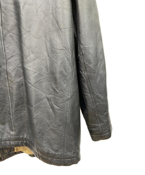 DOCKERS（ドッカーズ）DOCKERS (ドッカーズ) レザージャケット ブラック サイズ:サイズ不明の古着・服飾アイテム