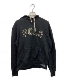 POLO RALPH LAUREN（ポロ・ラルフローレン）の古着「パーカー」｜ブラック