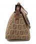 中古・古着 FENDI (フェンディ) ズッキーノ ミニマンマバケット ベージュ×ブラウン サイズ:なし：100000円
