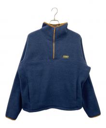 L.L.Bean（エルエルビーン）の古着「フリースジャケット」｜ネイビー×ブラウン
