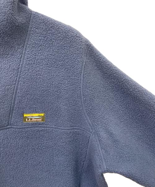 L.L.Bean（エルエルビーン）L.L.Bean (エルエルビーン) フリースジャケット ネイビー×ブラウン サイズ:LGの古着・服飾アイテム