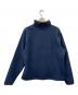 L.L.Bean (エルエルビーン) フリースジャケット ネイビー×ブラウン サイズ:LG：4000円
