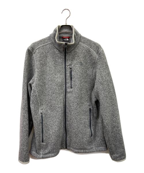 THE NORTH FACE（ザ ノース フェイス）THE NORTH FACE (ザ ノース フェイス) THE NORTH FACE ジップアップフリースジャケット グレー サイズ:Lの古着・服飾アイテム