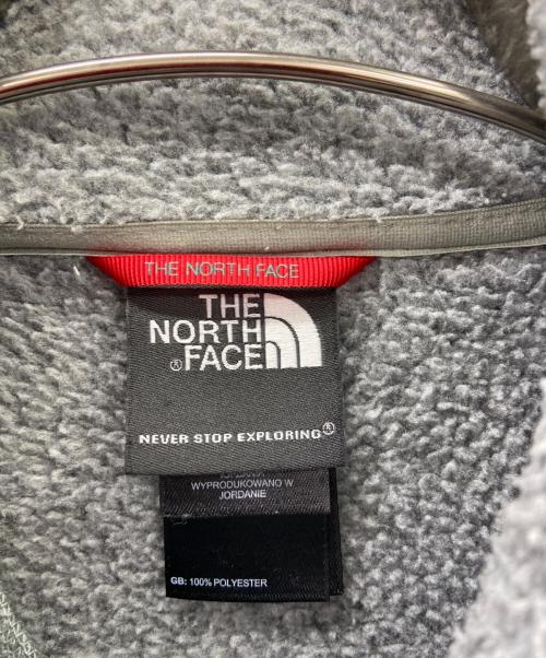 THE NORTH FACE（ザ ノース フェイス）THE NORTH FACE (ザ ノース フェイス) THE NORTH FACE ジップアップフリースジャケット グレー サイズ:Lの古着・服飾アイテム