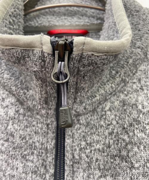 THE NORTH FACE（ザ ノース フェイス）THE NORTH FACE (ザ ノース フェイス) THE NORTH FACE ジップアップフリースジャケット グレー サイズ:Lの古着・服飾アイテム