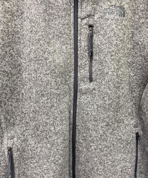 THE NORTH FACE（ザ ノース フェイス）THE NORTH FACE (ザ ノース フェイス) THE NORTH FACE ジップアップフリースジャケット グレー サイズ:Lの古着・服飾アイテム