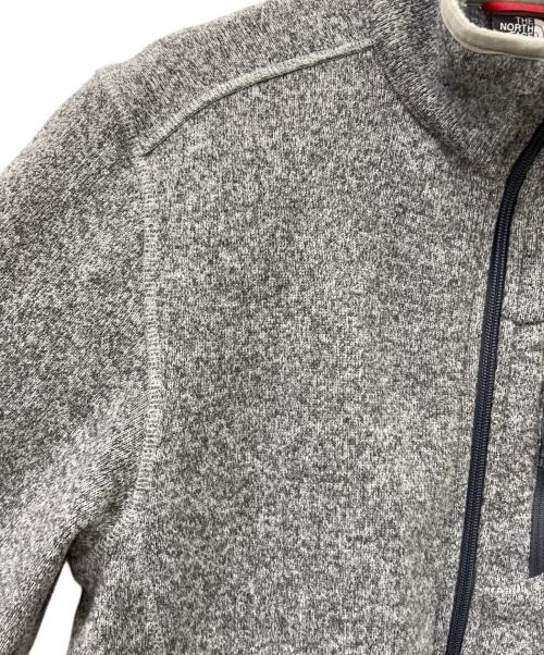 THE NORTH FACE（ザ ノース フェイス）THE NORTH FACE (ザ ノース フェイス) THE NORTH FACE ジップアップフリースジャケット グレー サイズ:Lの古着・服飾アイテム