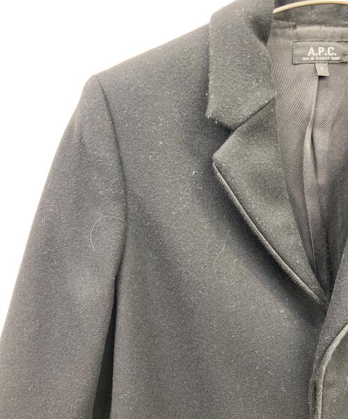 A.P.C.（アーペーセー）A.P.C. (アーペーセー) チェスターコート ブラック サイズ:Ｓの古着・服飾アイテム