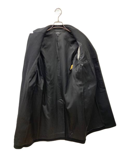 A.P.C.（アーペーセー）A.P.C. (アーペーセー) チェスターコート ブラック サイズ:Ｓの古着・服飾アイテム