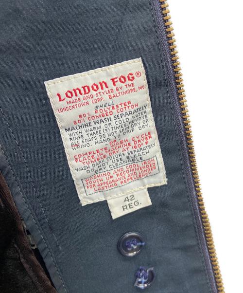 london fog（ロンドンフォグ）LONDON FOG (ロンドンフォグ) ライナー付スイングトップ ネイビー サイズ:42の古着・服飾アイテム