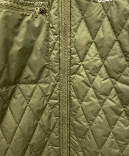 adidas（アディダス）adidas (アディダス) QUILTED AR JACKET グリーン サイズ:Lの古着・服飾アイテム