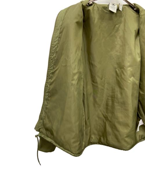 adidas（アディダス）adidas (アディダス) QUILTED AR JACKET グリーン サイズ:Lの古着・服飾アイテム