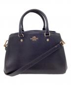 COACHコーチ）の古着「COACH　2WAYバッグ」｜ネイビー