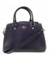 COACH（コーチ）の古着「COACH　2WAYバッグ」｜ネイビー