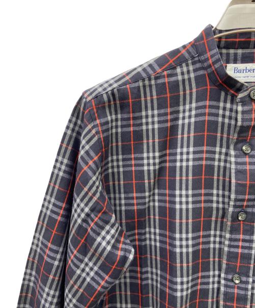 Burberry's（バーバリーズ）Burberry's (バーバリーズ) Burberry's長袖シャツ ネイビー×レッド サイズ:なしの古着・服飾アイテム