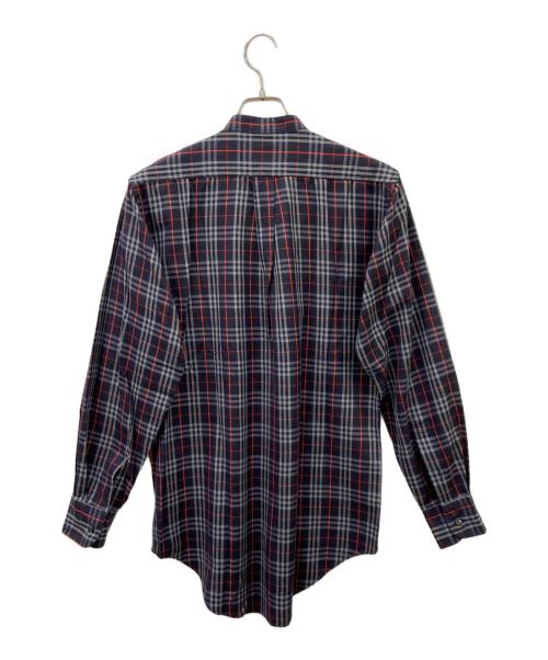 Burberry's（バーバリーズ）Burberry's (バーバリーズ) Burberry's長袖シャツ ネイビー×レッド サイズ:なしの古着・服飾アイテム
