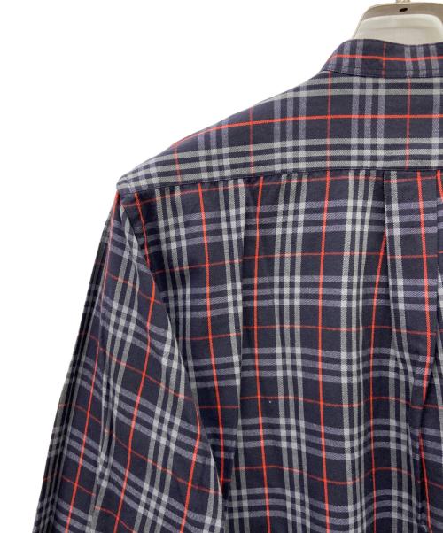 Burberry's（バーバリーズ）Burberry's (バーバリーズ) Burberry's長袖シャツ ネイビー×レッド サイズ:なしの古着・服飾アイテム