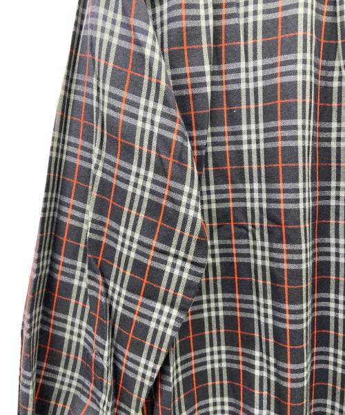 Burberry's（バーバリーズ）Burberry's (バーバリーズ) Burberry's長袖シャツ ネイビー×レッド サイズ:なしの古着・服飾アイテム