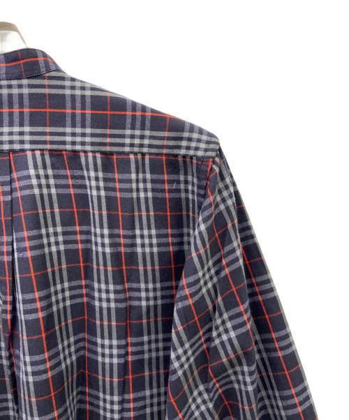 Burberry's（バーバリーズ）Burberry's (バーバリーズ) Burberry's長袖シャツ ネイビー×レッド サイズ:なしの古着・服飾アイテム
