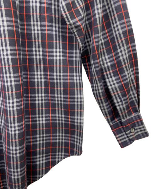 Burberry's（バーバリーズ）Burberry's (バーバリーズ) Burberry's長袖シャツ ネイビー×レッド サイズ:なしの古着・服飾アイテム
