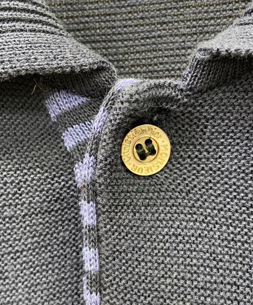 Christian Dior MONSIEUR（クリスチャンディオールムッシュ）Christian Dior MONSIEUR (クリスチャンディオールムッシュ) Christian Dior MONSIEUR薄手ニット ネイビー サイズ:Mの古着・服飾アイテム
